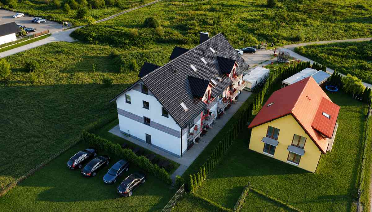 Willa Natenczas coastal countryside villa exterior in Jarosławiec